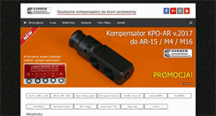 Desktop Screenshot of akcesoria.strzeleckie.net